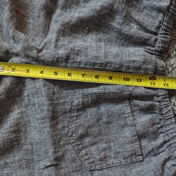 Chico Design Linen Pant Heather Gray - Picture 5 of 6